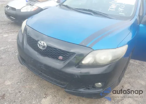 2010 Toyota Corolla S from USA, damaged, VIN 2T1BU4EEXAC392503